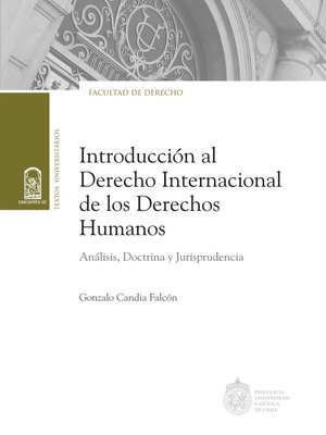 cover image of Introducción al derecho internacional de los Derechos Humanos